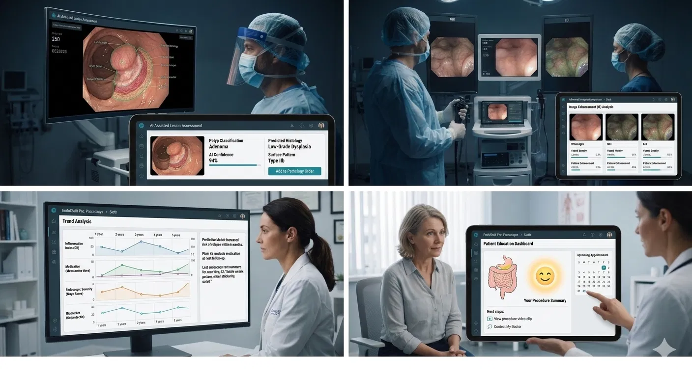 O3 Endoscopy Feature Overview